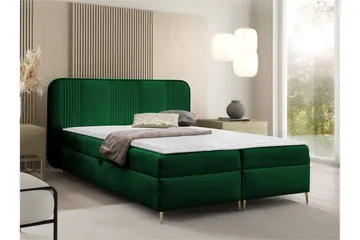 Alani Sengpakke Kontinentalseng 140x200 cm - Grønn - Møbler - Senger - Komplett sengepakke