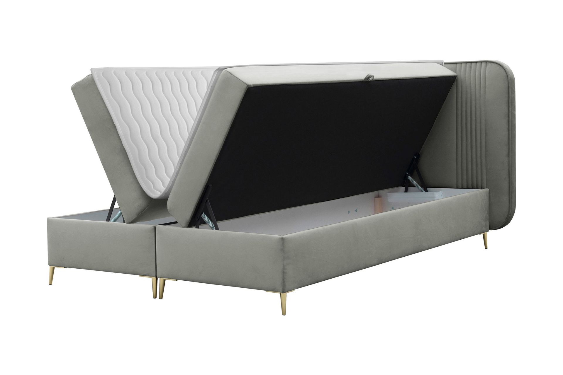 Alani Sengpakke Kontinentalseng 160x200 cm - Svart - Møbler - Senger - Komplett sengepakke