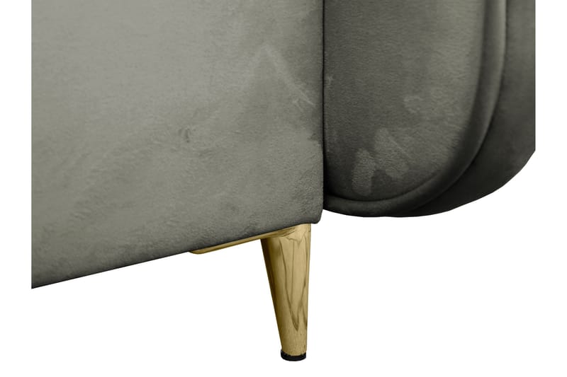 Alani Sengpakke Kontinentalseng 180x200 cm - Grå - Møbler - Senger - Komplett sengepakke