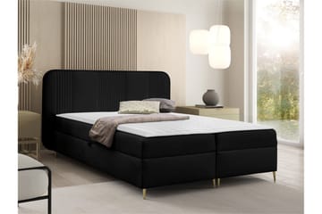 Alani Sengpakke Kontinentalseng 180x200 cm - Svart - Møbler - Senger - Komplett sengepakke