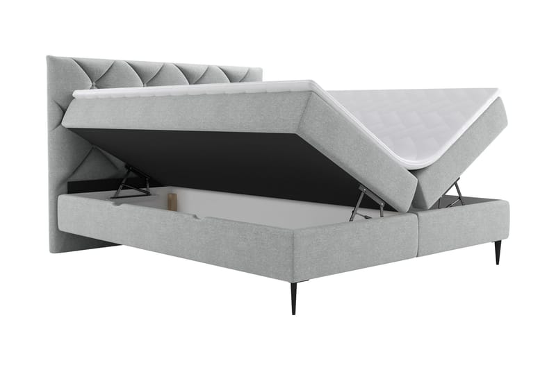 Alasia Sengpakke Kontinentalseng 160x200 cm - Beige - Møbler - Senger - Komplett sengepakke