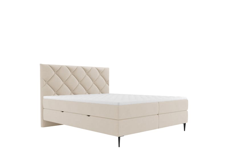 Alasia Sengpakke Kontinentalseng 180x200 cm - Beige - Møbler - Senger - Komplett sengepakke