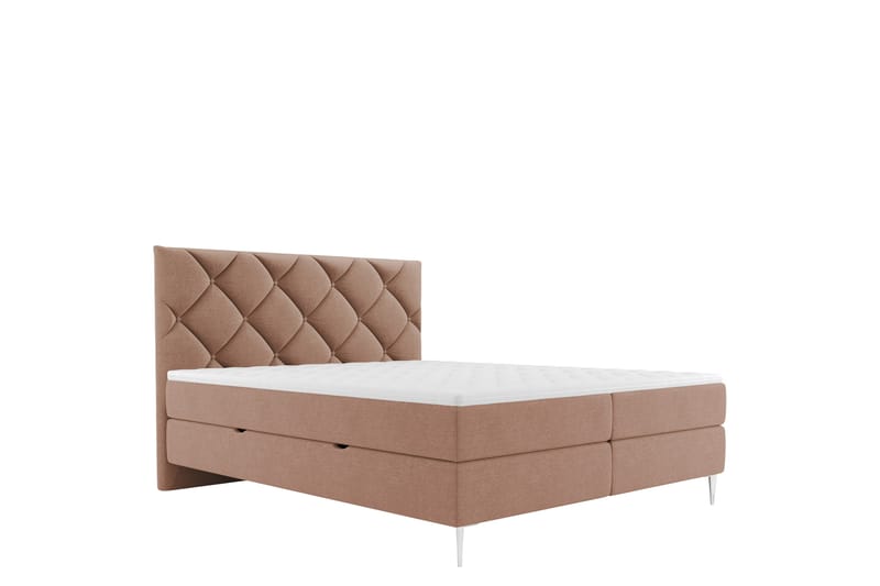 Alasia Sengpakke Kontinentalseng 180x200 cm - Brun - Møbler - Senger - Komplett sengepakke