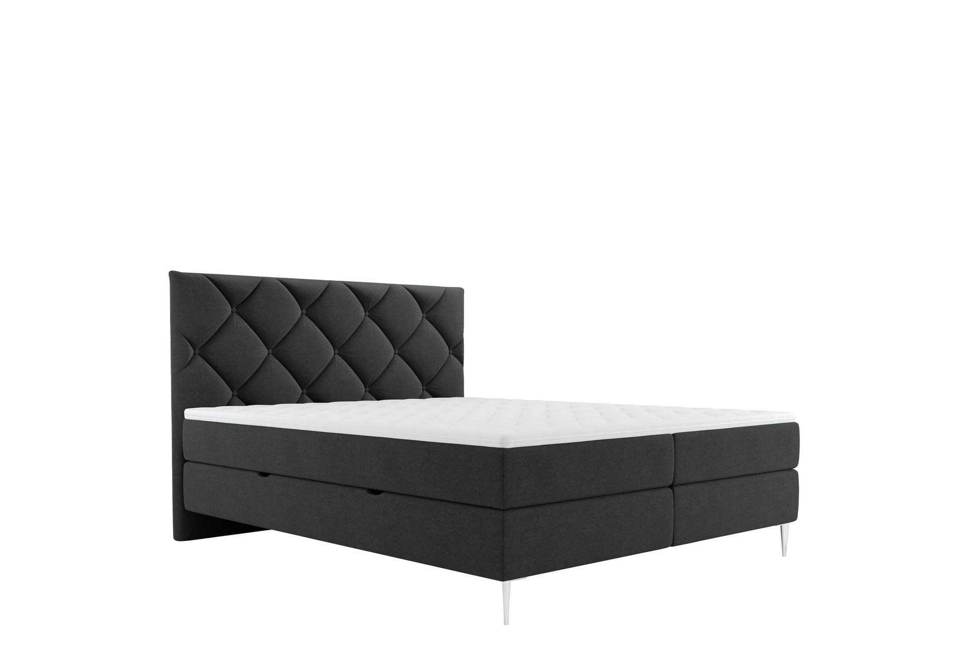 Alasia Sengpakke Kontinentalseng 180x200 cm - Svart - Møbler - Senger - Komplett sengepakke