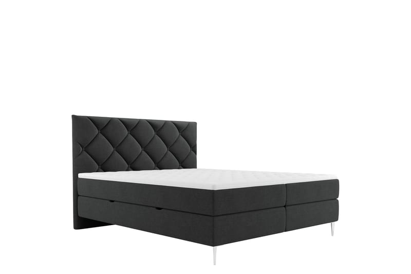 Alasia Sengpakke Kontinentalseng 180x200 cm - Svart - Møbler - Senger - Komplett sengepakke