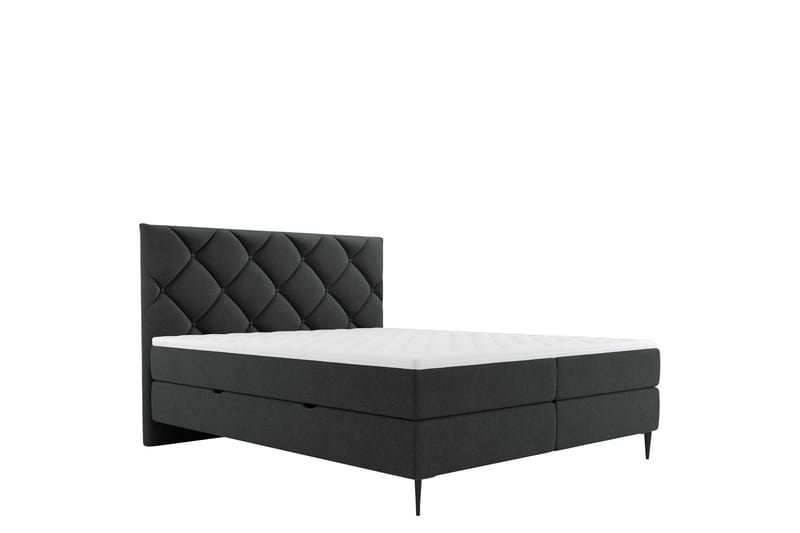Alasia Sengpakke Kontinentalseng 180x200 cm - Svart - Møbler - Senger - Komplett sengepakke