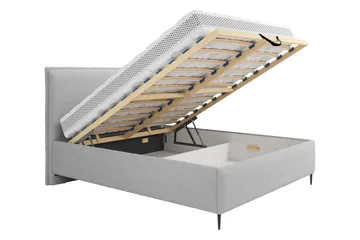 Alaudin Sengeramme 140x200 cm - Beige - Møbler - Senger - Sengeramme & sengestamme