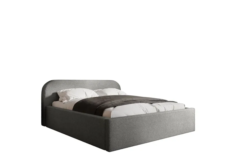 Alfiya Sengeramme 140x200 cm - Grå - Møbler - Senger - Sengeramme & sengestamme