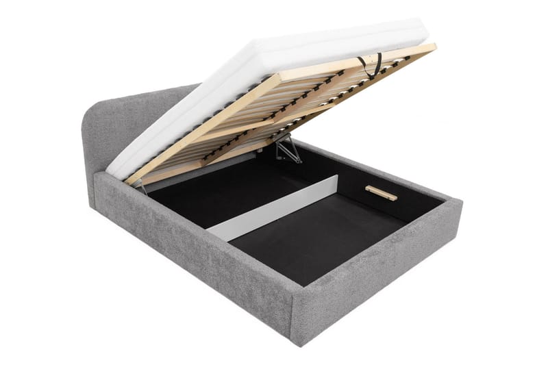 Alfiya Sengeramme 140x200 cm - Grønn - Møbler - Senger - Sengeramme & sengestamme