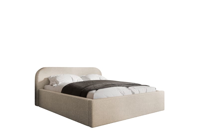 Alfiya Sengeramme 160x200 cm - Beige - Møbler - Senger - Sengeramme & sengestamme