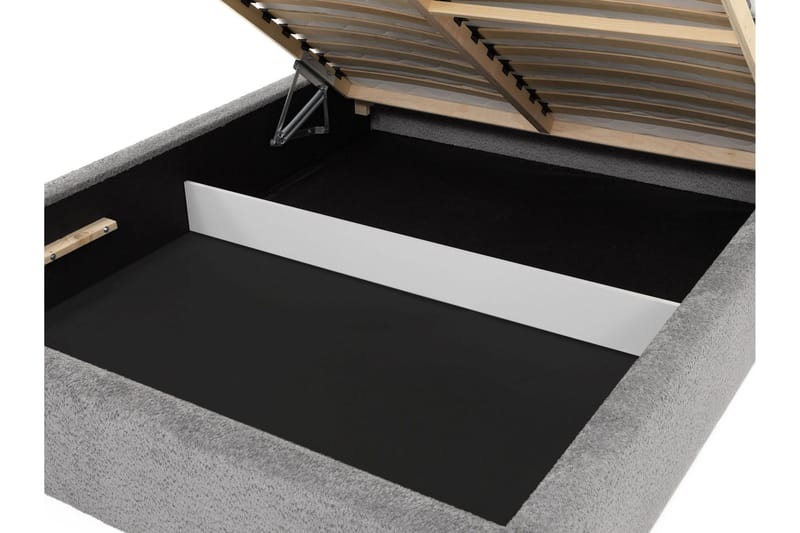 Alfiya Sengeramme 160x200 cm - Svart - Møbler - Senger - Sengeramme & sengestamme