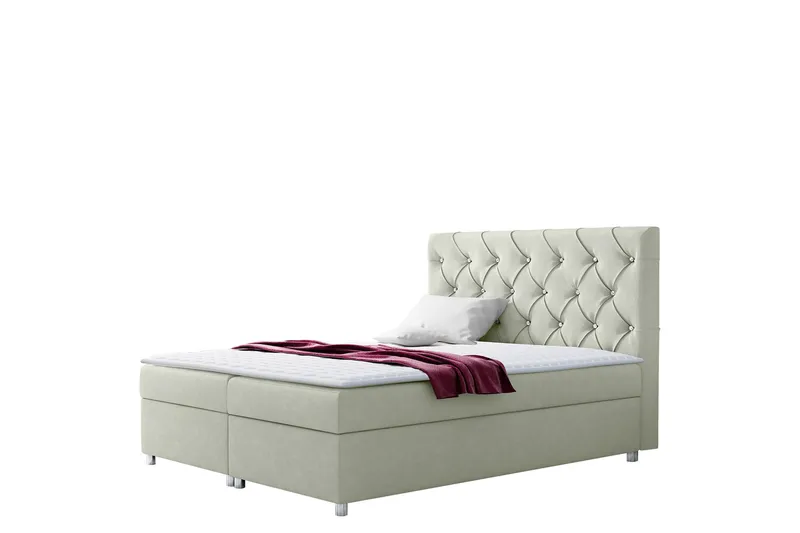 Alida Sengpakke Kontinentalseng 160x200 cm - Grønn - Møbler - Senger - Komplett sengepakke