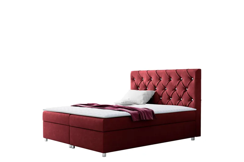 Alida Sengpakke Kontinentalseng 160x200 cm, Rød