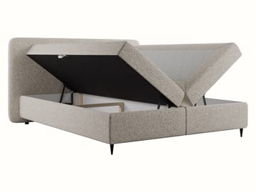 Allgunnen Sengepakke Kontinentalseng 140x200 cm - Grå - Møbler - Senger - Komplett sengepakke
