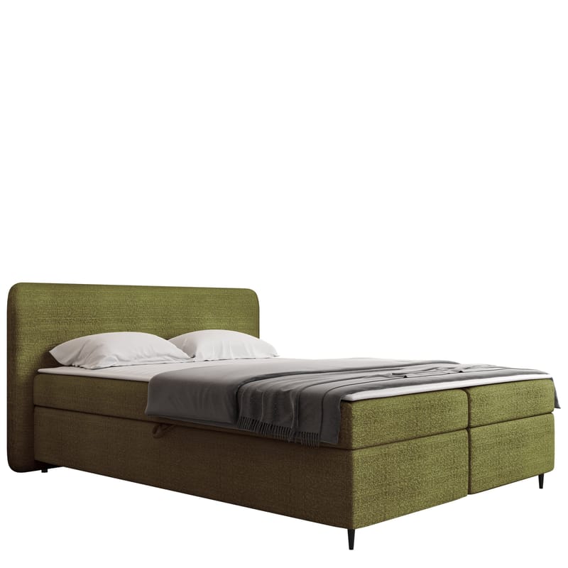 Allgunnen Sengepakke Kontinentalseng 140x200 cm - Grønn - Møbler - Senger - Komplett sengepakke