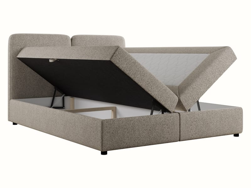 Allgunnen Sengepakke Kontinentalseng 160x200 cm - Beige - Møbler - Senger - Komplett sengepakke
