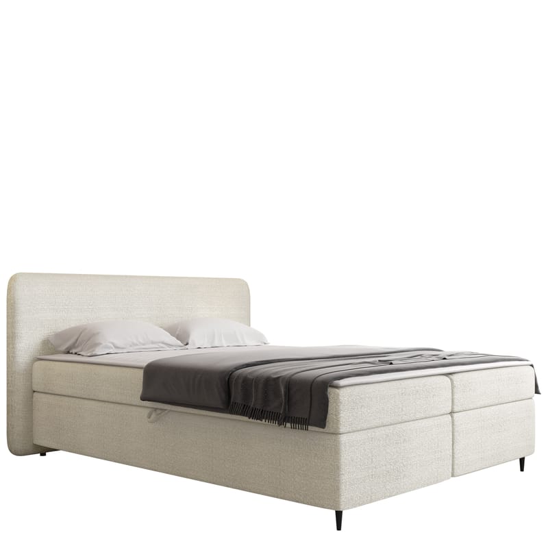 Allgunnen Sengepakke Kontinentalseng 160x200 cm, Hvit