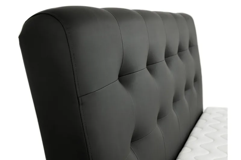 Alvik kontinentalseng 140x200 - Grå - Møbler - Senger - Kontinentalsenger
