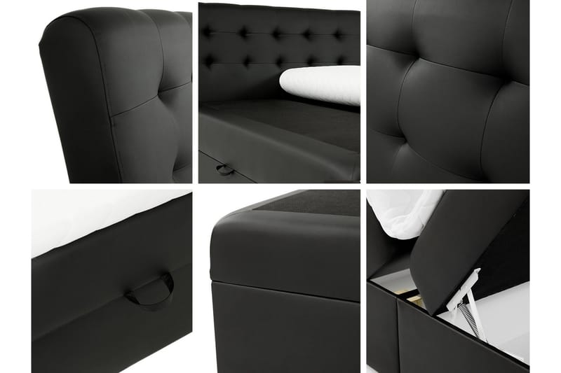 Alvik kontinentalseng 200x200 - Beige - Møbler - Senger - Kontinentalsenger