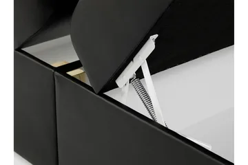 Alvik Sengpakke Kontinentalseng 120x200 cm - Svart - Møbler - Senger - Komplett sengepakke