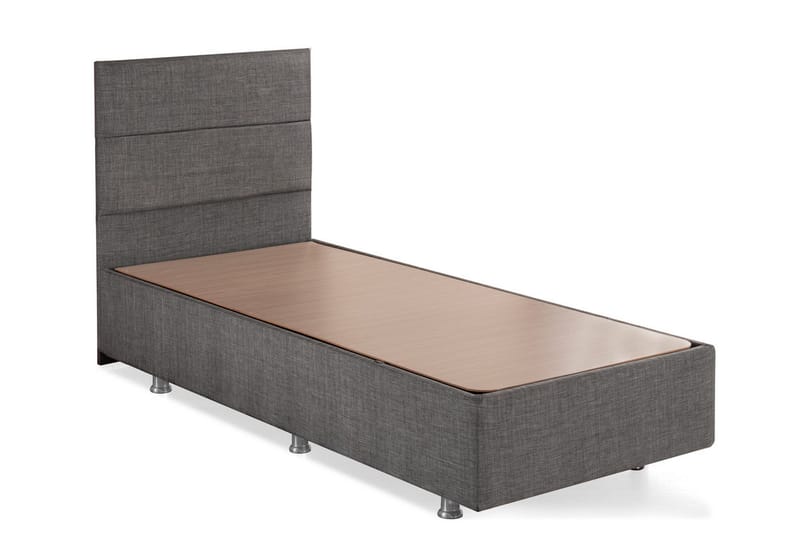 Argentu Kontinentalseng 100x200 cm - Grå - Møbler - Senger - Komplett sengepakke