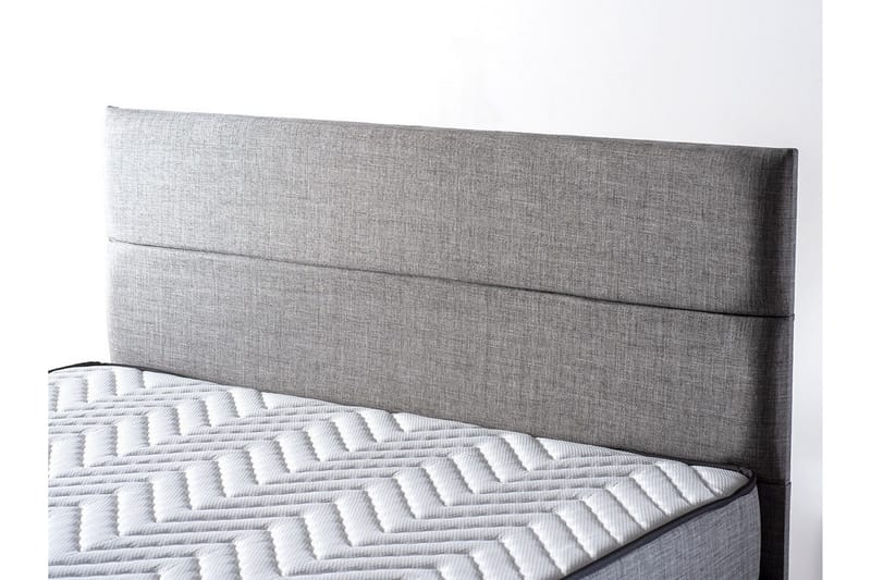 Argentu Kontinentalseng 150x200 cm - Grå - Møbler - Senger - Komplett sengepakke