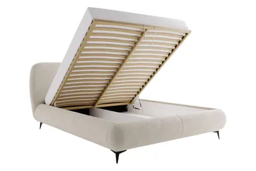 Arondel Oppbevaringsseng - Beige - Møbler - Senger - Sengeramme & sengestamme
