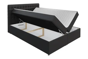 Asti Sengpakke Kontinentalseng 160x200 cm - Gul - Møbler - Senger - Komplett sengepakke