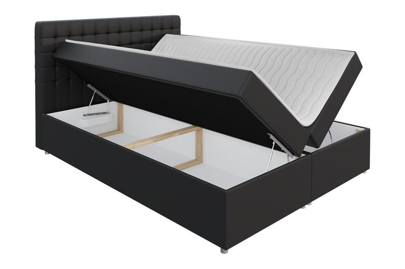 Asti Sengpakke Kontinentalseng 160x200 cm - Gul - Møbler - Senger - Komplett sengepakke