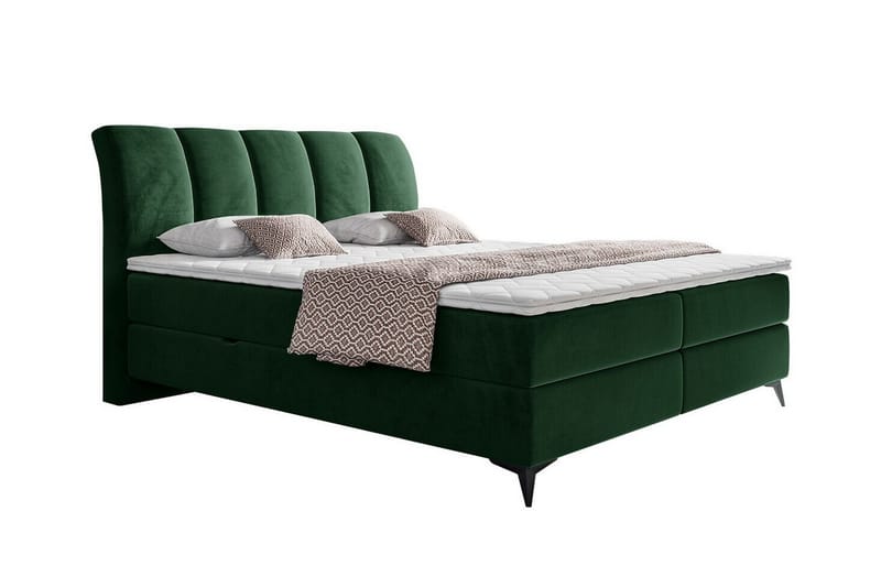 Aviemore Seng 160x200 cm - Mørkegrønn - Sengeramme & sengestamme
