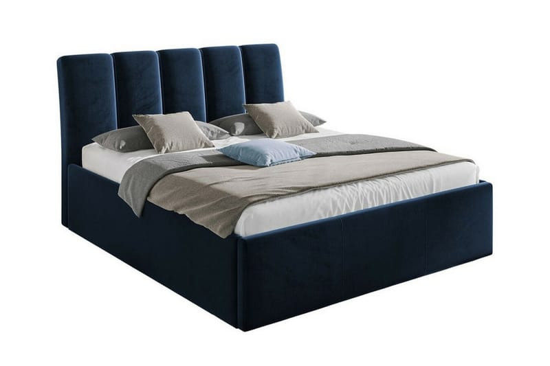 Aviemore Seng 180x200 cm - Mørkeblå - Sengeramme & sengestamme