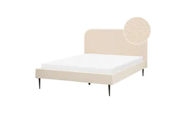 Baako Sengramme 140x200 cm - Beige/Svart - Møbler - Senger - Sengeramme & sengestamme