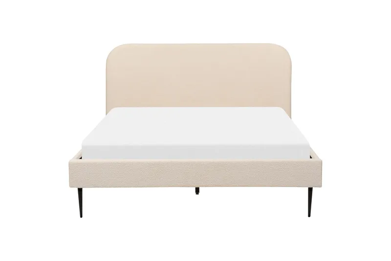 Baako Sengramme 160x200 cm - Beige/Svart - Møbler - Senger - Sengeramme & sengestamme