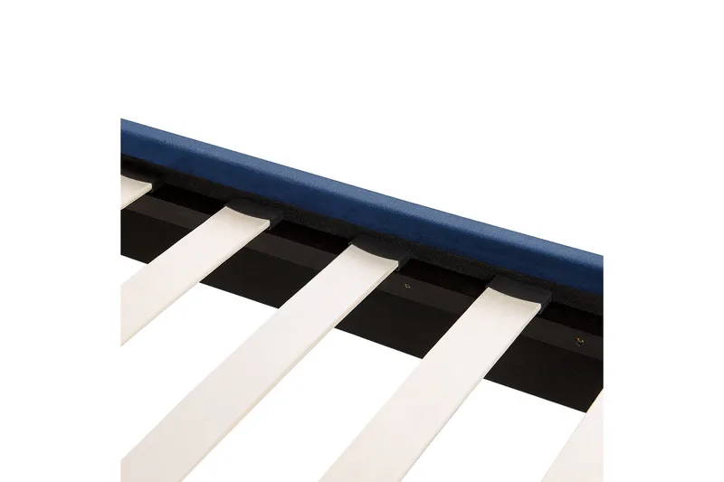 Baako Sengramme 180x200 cm - Blå/Gull - Møbler - Senger - Sengeramme & sengestamme