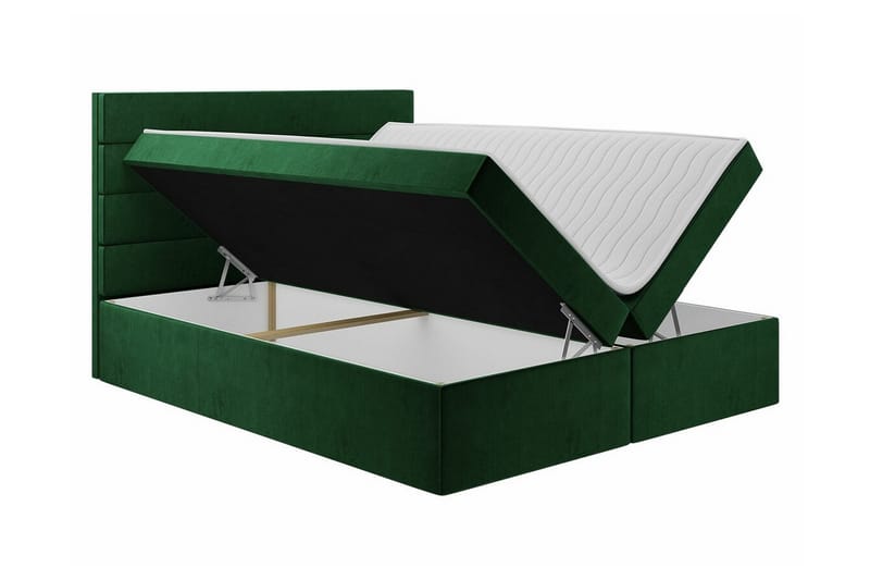 Bandon Sengeramme 140x200 cm - Mørkegrønn - Sengeramme & sengestamme
