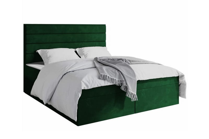 Bandon Sengeramme 160x200 cm - Mørkegrønn - Sengeramme & sengestamme