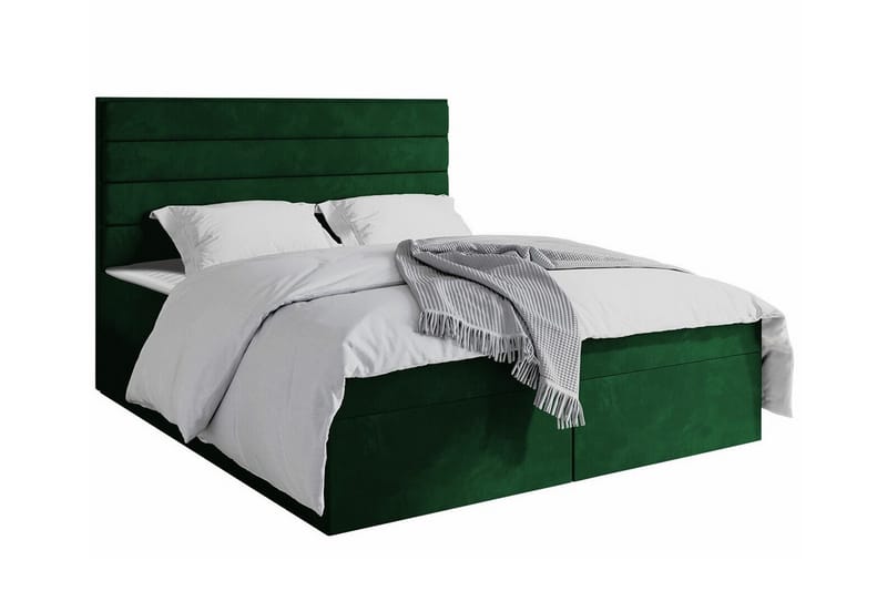 Bandon Sengeramme 180x200 cm - Mørkegrønn - Sengeramme & sengestamme