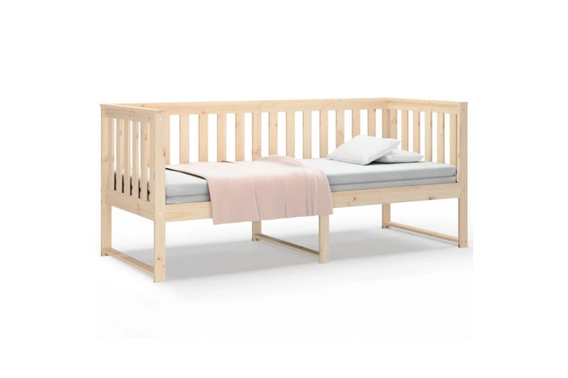 beBasic Dagseng 75x190 cm heltre furu - Brun - Møbler - Senger - Sengeramme & sengestamme
