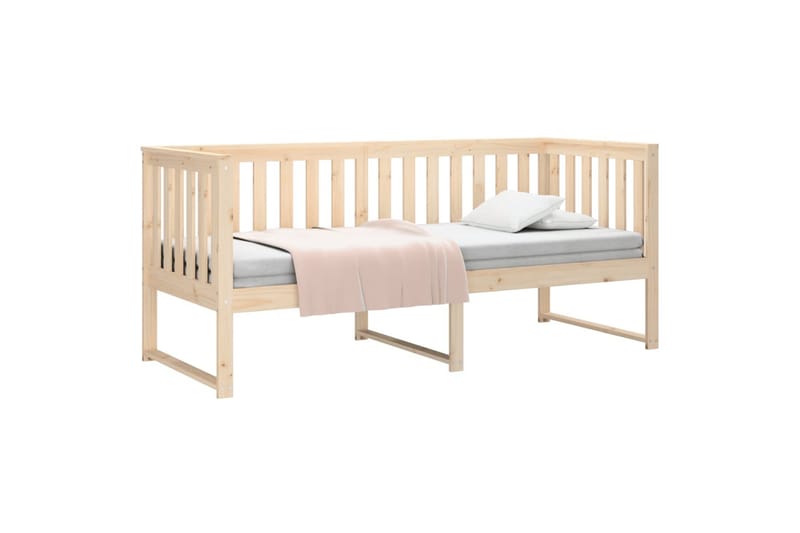 beBasic Dagseng 75x190 cm heltre furu - Brun - Møbler - Senger - Sengeramme & sengestamme