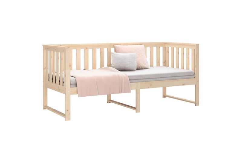 beBasic Dagseng 80x200 cm heltre furu - Brun - Møbler - Senger - Sengeramme & sengestamme