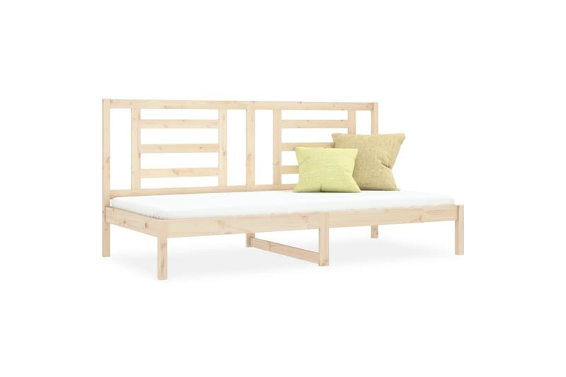 beBasic Dagseng 80x200 cm heltre furu - Brun - Møbler - Senger - Sengeramme & sengestamme