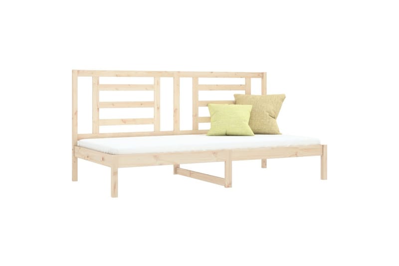 beBasic Dagseng 80x200 cm heltre furu - Brun - Møbler - Senger - Sengeramme & sengestamme