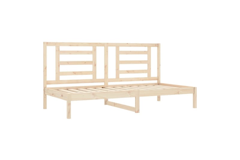 beBasic Dagseng 80x200 cm heltre furu - Brun - Møbler - Senger - Sengeramme & sengestamme