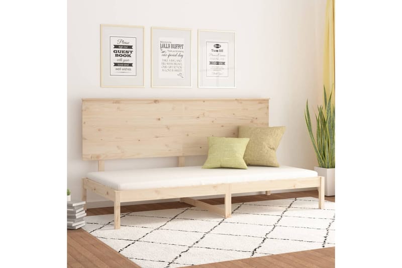 beBasic Dagseng 80x200 cm heltre furu - Brun - Møbler - Senger - Sengeramme & sengestamme