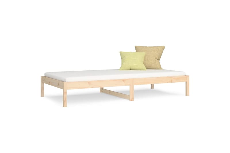 beBasic Dagseng 80x200 cm heltre furu - Brun - Møbler - Senger - Sengeramme & sengestamme