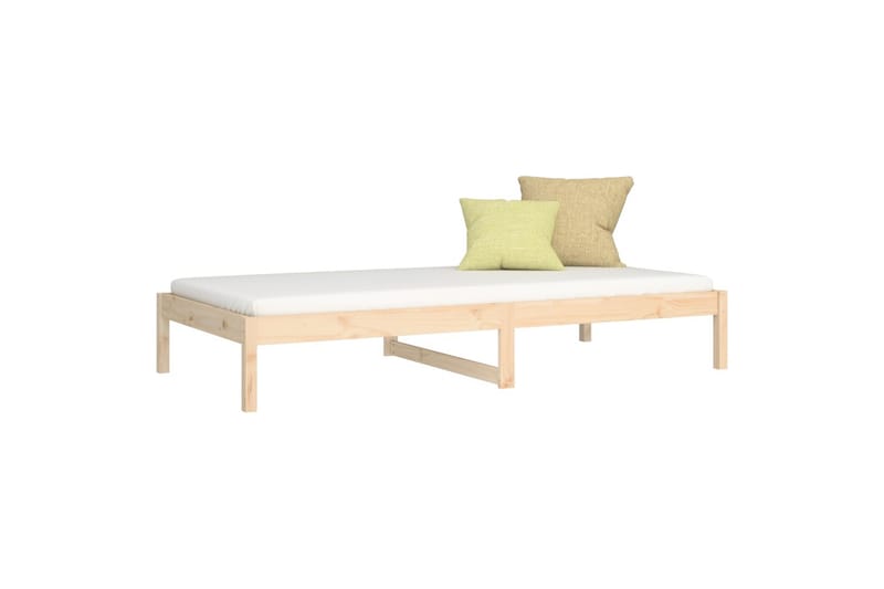 beBasic Dagseng 80x200 cm heltre furu - Brun - Møbler - Senger - Sengeramme & sengestamme