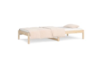 beBasic Dagseng 80x200 cm heltre furu - Brun - Møbler - Senger - Sengeramme & sengestamme