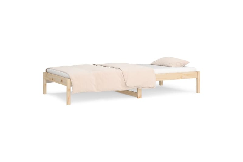 beBasic Dagseng 80x200 cm heltre furu - Brun - Møbler - Senger - Sengeramme & sengestamme