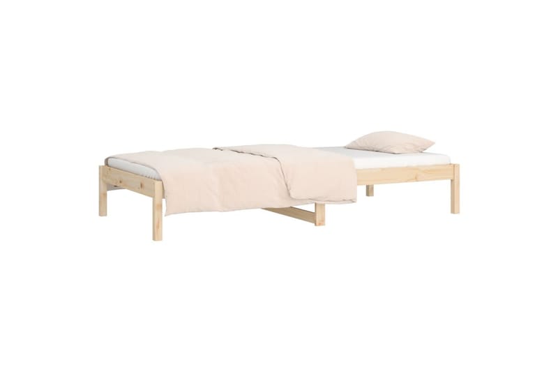 beBasic Dagseng 80x200 cm heltre furu - Brun - Møbler - Senger - Sengeramme & sengestamme