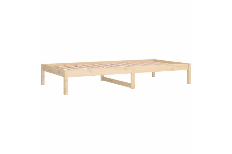 beBasic Dagseng 80x200 cm heltre furu - Brun - Møbler - Senger - Sengeramme & sengestamme